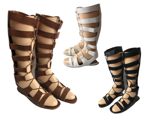 Rule Gladiator  Sandals- Knee High