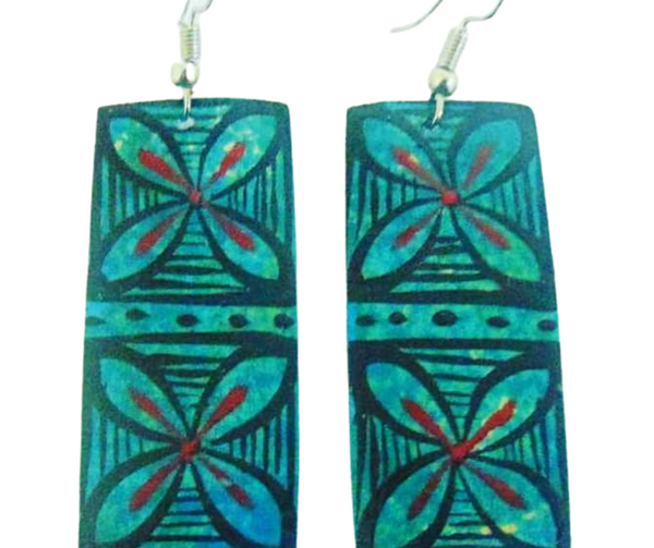 Rec Printed Earrings (Peter Pipe 1)