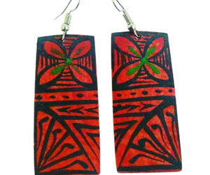 Rec Printed Earrings (Peter Pipe 1)