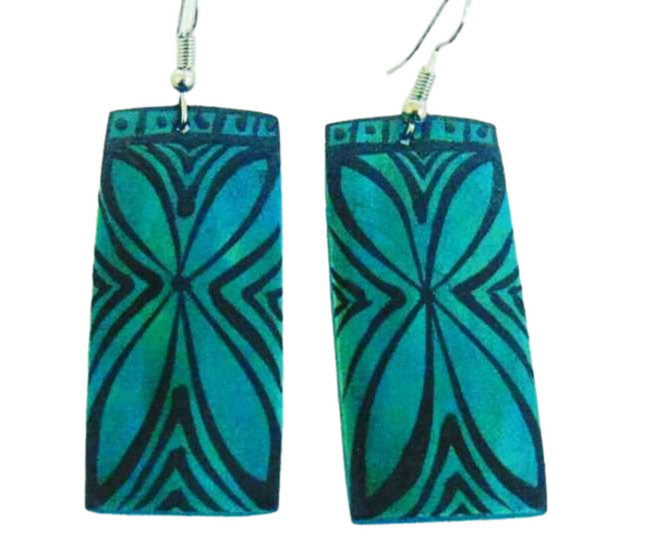 Rec Printed Earrings (Peter Pipe 1)