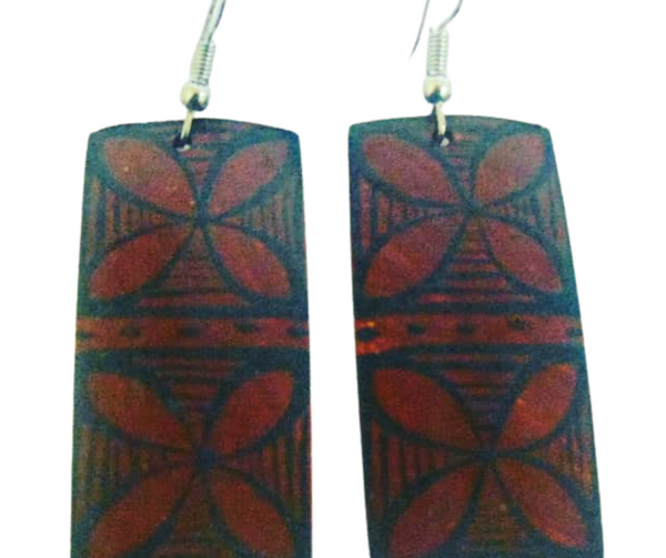 Rec Printed Earrings (Peter Pipe 1)