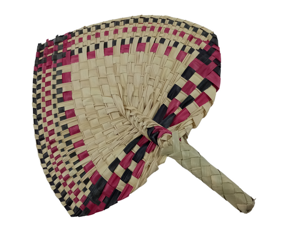 Checkered Hand Fan