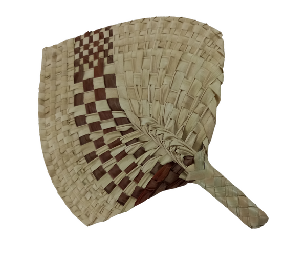 Checkered Hand Fan