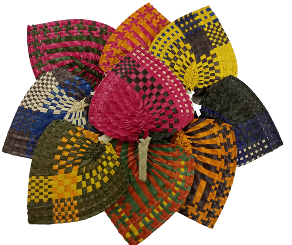 Samoa Hand Fan (Mixed Colours)