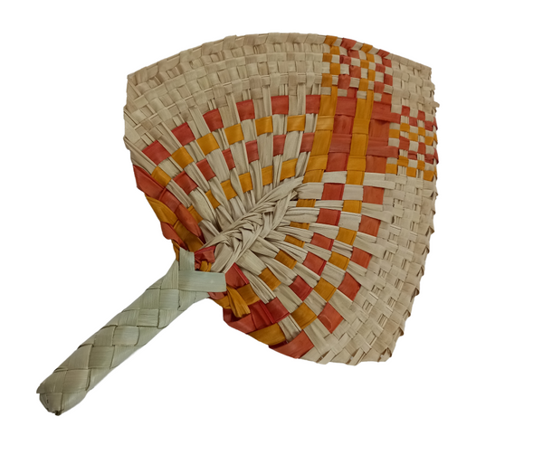 Checkered Hand Fan