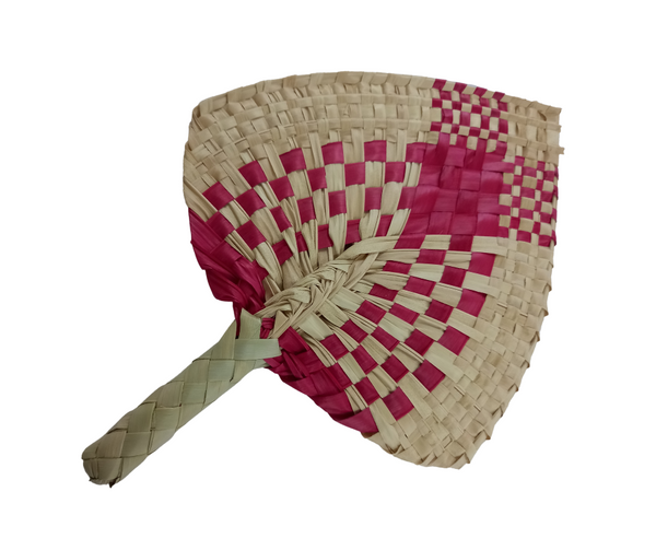 Checkered Hand Fan