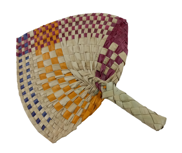 Checkered Hand Fan