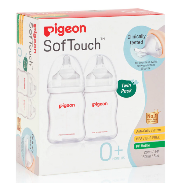 Pigeon Soft-Touch twin bottles pack