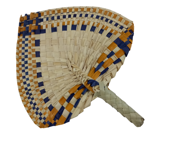 Checkered Hand Fan