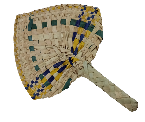 Checkered Hand Fan